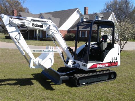 334 bobcat mini excavator controls|bobcat mini 334g thumb attachment.